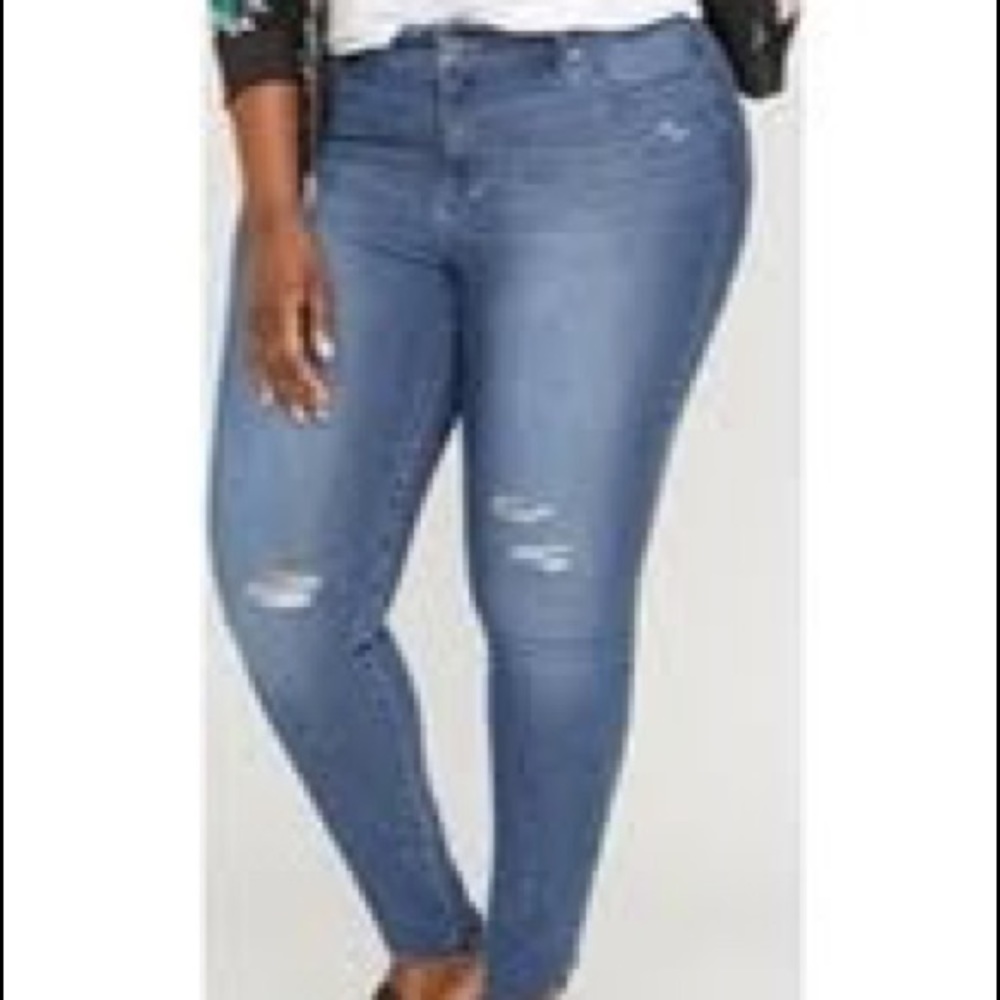 Lane Bryant skinny jeans size us26